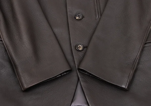Y's Deerskin Zip Pocket Jacket K-171006_006