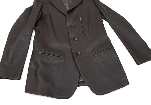 Y's Deerskin Zip Pocket Jacket K-171006_008