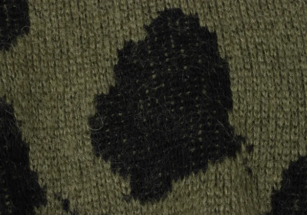 ISSEY MIYAKE MEN Blended Wool Jacquard Knit Sweater K-171007_007