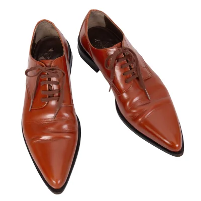 COMME des GARCONS Lace Stay Leather Shoes