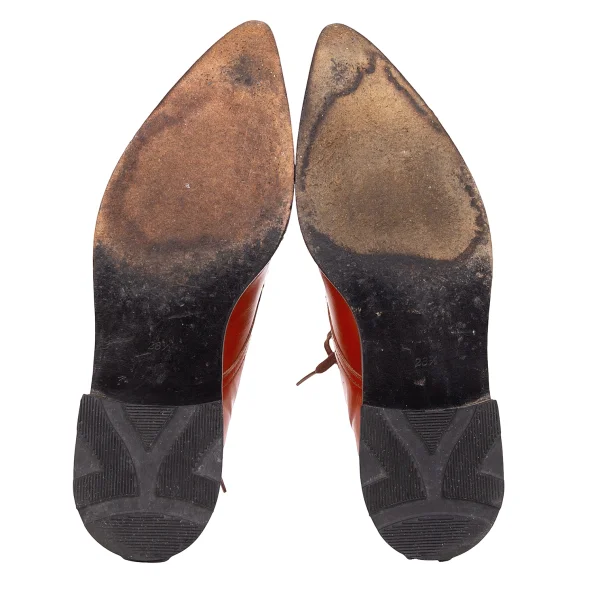 COMME des GARCONS Lace Stay Leather Shoes K-171008_012
