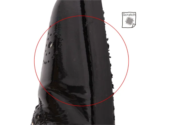 COMME des GARCONS Patent Leather Wingtip Shoes K-171010_010