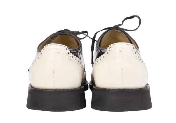 COMME des GARCONS Patent Leather Wingtip Shoes K-171010_012