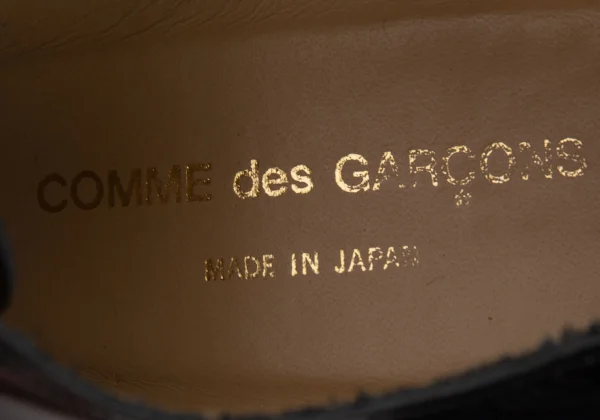 COMME des GARCONS Patent Leather Wingtip Shoes K-171010_017