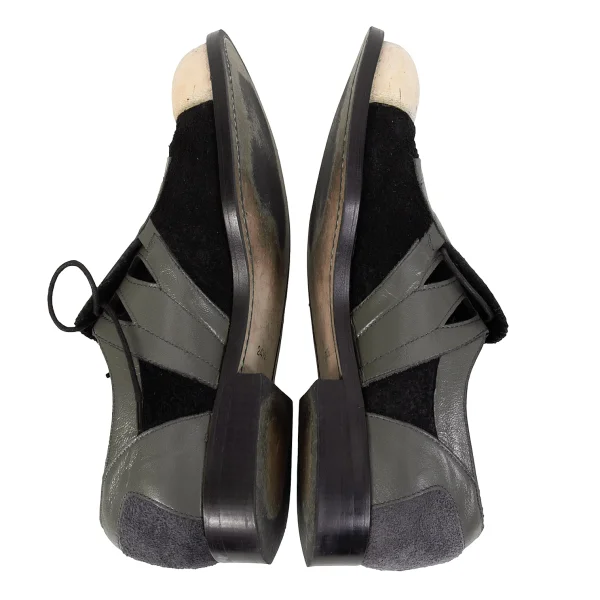 COMME des GARCONS Switching Leather Shoes K-171011_010