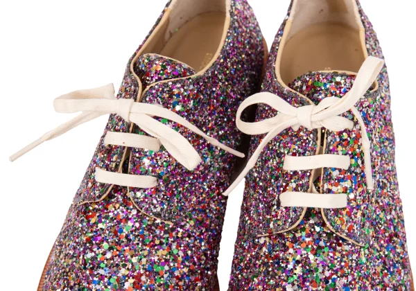 tricot COMME des GARCONS Glitter Lace Up Shoes K-171012_006