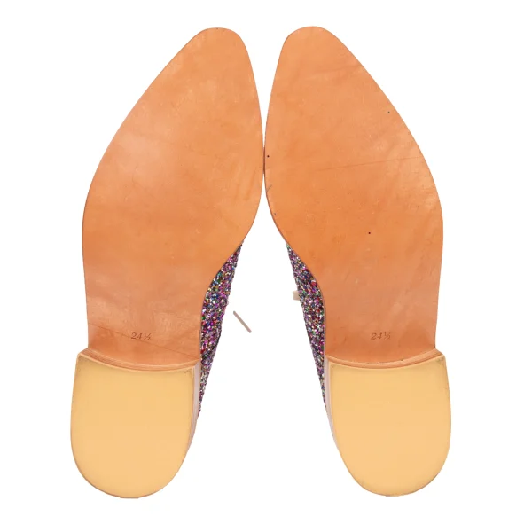 tricot COMME des GARCONS Glitter Lace Up Shoes K-171012_011