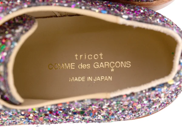 tricot COMME des GARCONS Glitter Lace Up Shoes K-171012_015