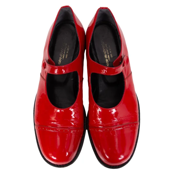 robe de chambre COMME des GARCONS Enamel Mary Jane Shoes K-171013_002