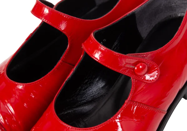 robe de chambre COMME des GARCONS Enamel Mary Jane Shoes K-171013_006