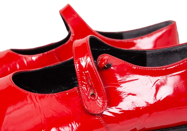 robe de chambre COMME des GARCONS Enamel Mary Jane Shoes K-171013_007