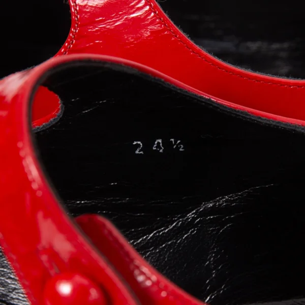 robe de chambre COMME des GARCONS Enamel Mary Jane Shoes K-171013_017