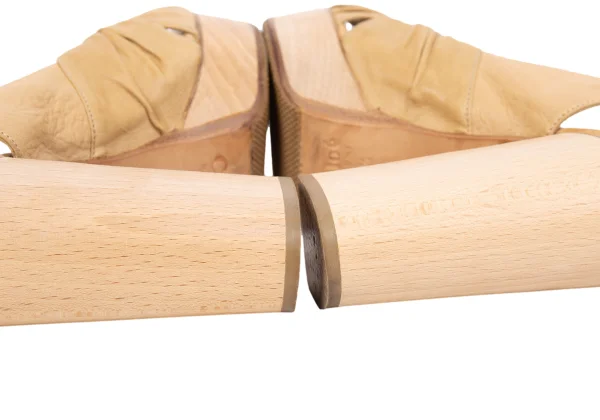 CHLOE Wood Heel Leather Sandal K-171016_012