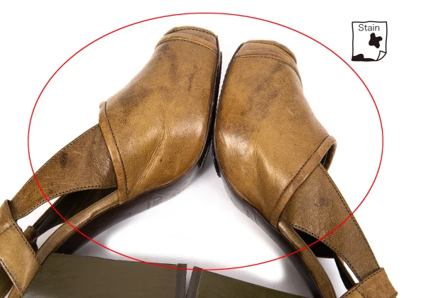 エCHLOE Leather Heel Sandal K-171017_008