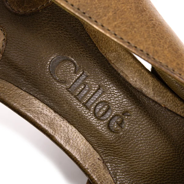エCHLOE Leather Heel Sandal K-171017_013
