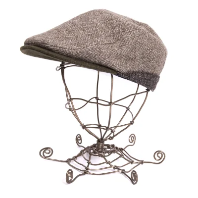 mature ha. Herringbone Flat Cap