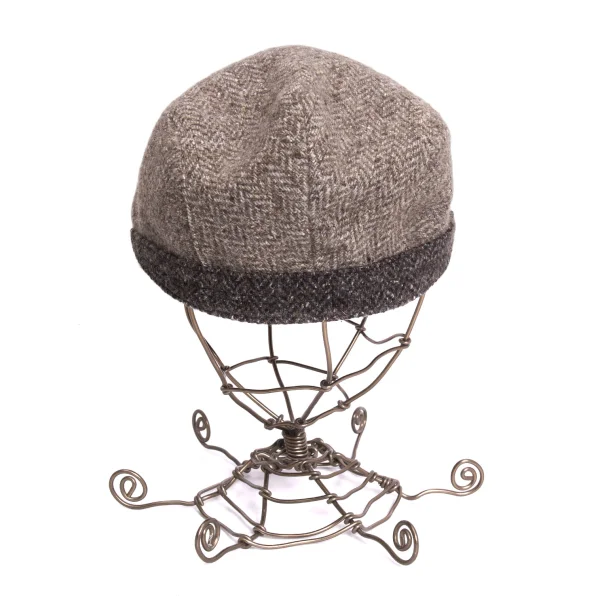 mature ha. Herringbone Flat Cap K-171019_003