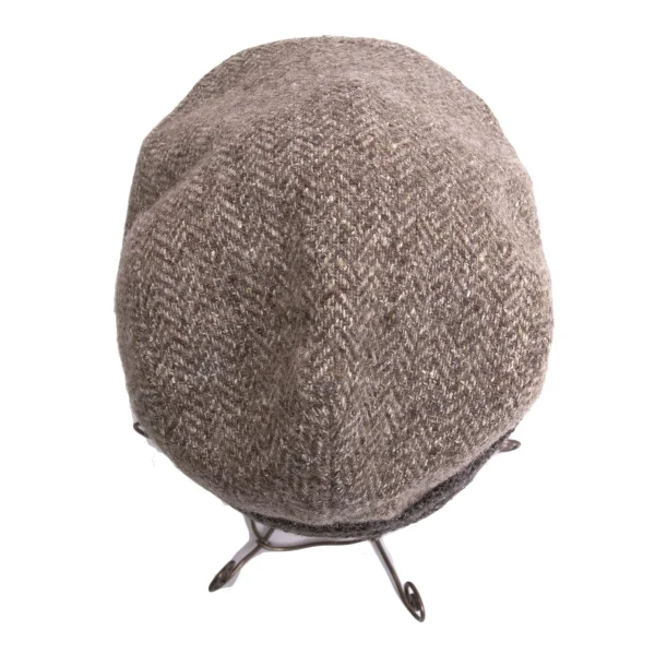 mature ha. Herringbone Flat Cap K-171019_006
