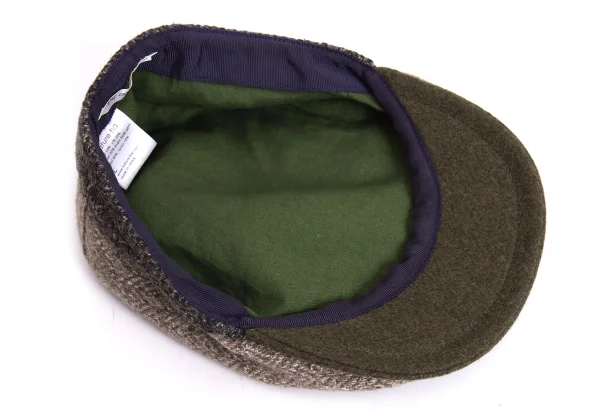 mature ha. Herringbone Flat Cap K-171019_007