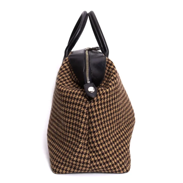 tricot COMME des GARCONS Houndstooth Hand Bag K-171023_006