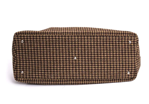 tricot COMME des GARCONS Houndstooth Hand Bag K-171023_007