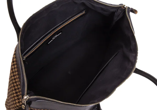 tricot COMME des GARCONS Houndstooth Hand Bag K-171023_013