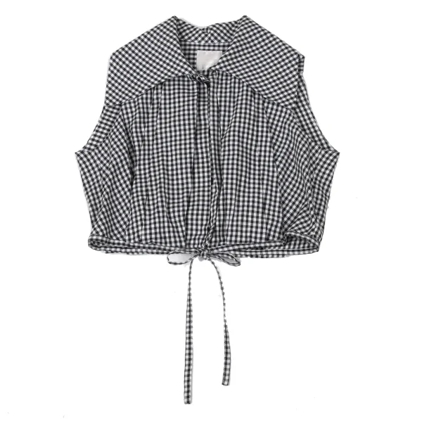 Vivienne Westwood Gold Label Cord Hem Checker Sleeveless Blouse K-171025_002