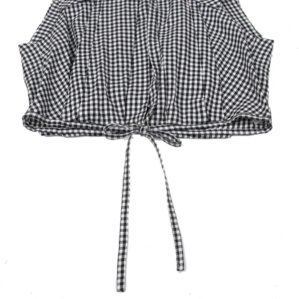 Vivienne Westwood Gold Label Cord Hem Checker Sleeveless Blouse K-171025_007