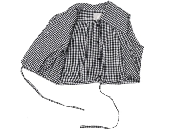 Vivienne Westwood Gold Label Cord Hem Checker Sleeveless Blouse K-171025_009