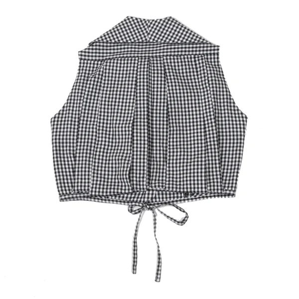 Vivienne Westwood Gold Label Cord Hem Checker Sleeveless Blouse K-171025_011