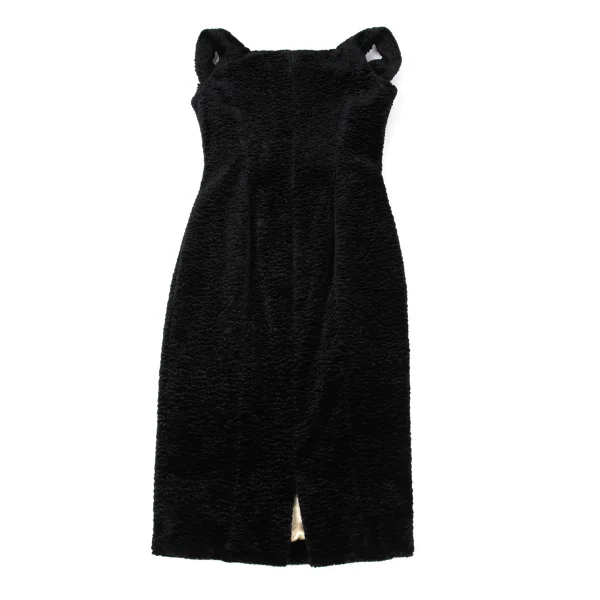 Vivienne Westwood Gold Label Corset Lined Faux Fur Sleeveless Dress K-171027_009