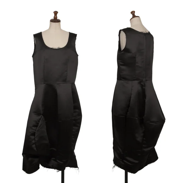 COMME des GARCONS Cut Off Sleeveless Dress Black S K-171030_001