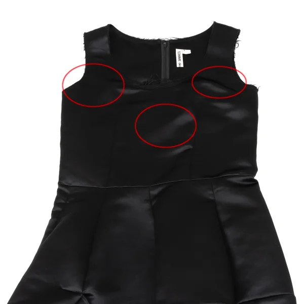 COMME des GARCONS Cut Off Sleeveless Dress K-171030_003
