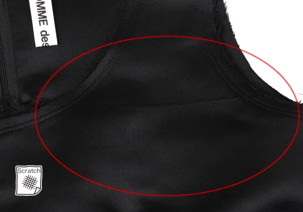 COMME des GARCONS Cut Off Sleeveless Dress K-171030_004