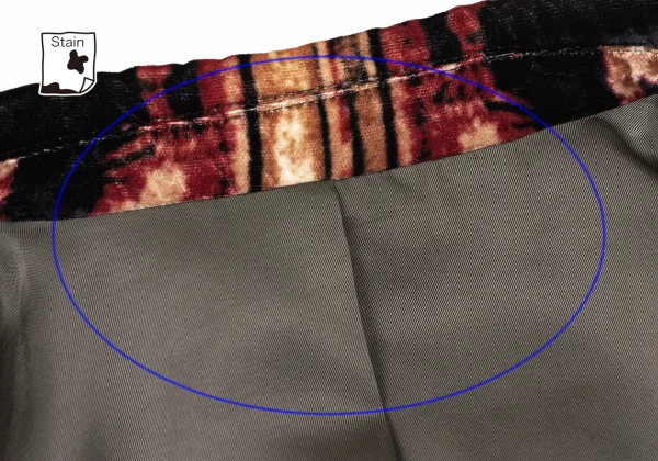 Jean Paul GAULTIER FEMME Face Patterned Velour Jacket K-171031_012