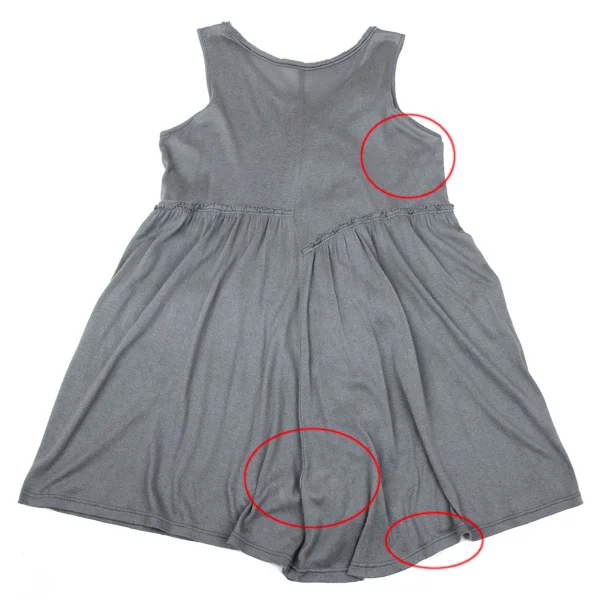 Y's Cotton Lyocell Frill Sleeveless Top K-171035_013