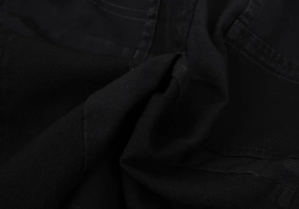 COMME des GARCONS Dyed Poly Patchwork Dropped Crotch Pants K-171037_018