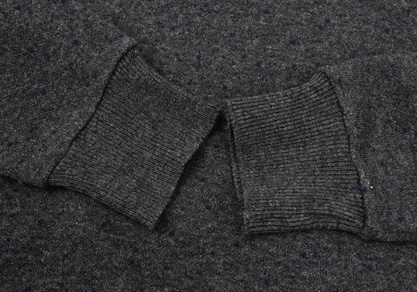 COMME des GARCONS Wool Nylon Dot Knit Sweater K-171039_011
