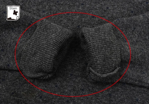 COMME des GARCONS Wool Nylon Dot Knit Sweater K-171039_012