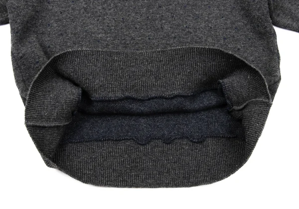 COMME des GARCONS Wool Nylon Dot Knit Sweater K-171039_016
