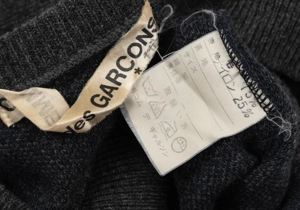 COMME des GARCONS Wool Nylon Dot Knit Sweater K-171039_020