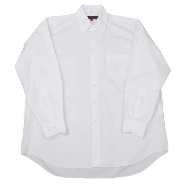 COMME des GARCONS HOMME DEUX Cotton Basic Shirt White S K-171040_001