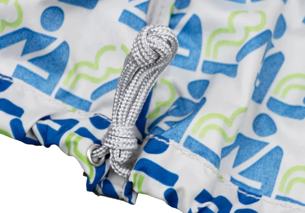 COMME des GARCONS SHIRT Poly Hooded Printed Puckering Jacket K-171042_011