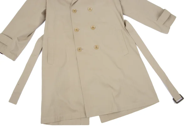 Yohji Yamamoto NOIR Detachable Cotton Liner Trench Coat K-171044_009