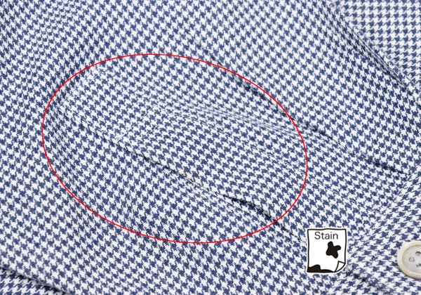 Y's Poly Rayon Houndstooth Open-collar Long-sleeve Shirt K-171045_011