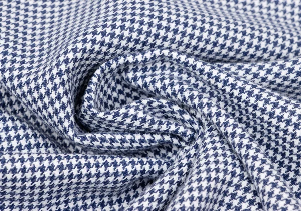 Y's Poly Rayon Houndstooth Open-collar Long-sleeve Shirt K-171045_019