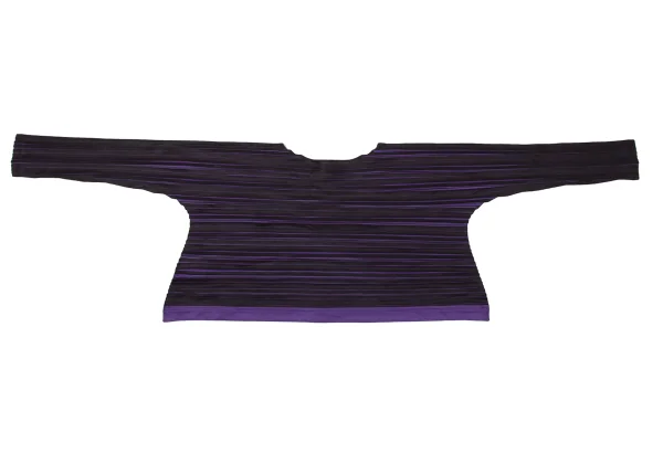 PLEATS PLEASE Pleated Long Sleeve T Shirt K-171051_008