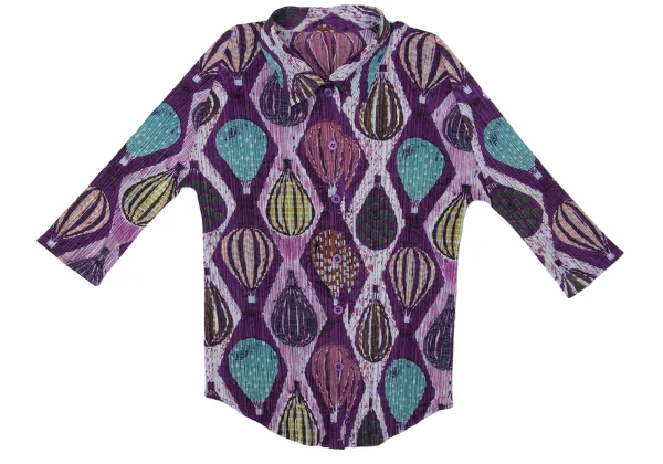 PLEATS PLEASE Hot Air Balloon Print Shirt K-171052_002