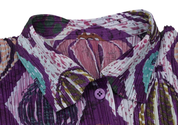 PLEATS PLEASE Hot Air Balloon Print Shirt K-171052_004