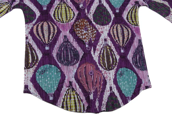 PLEATS PLEASE Hot Air Balloon Print Shirt K-171052_008